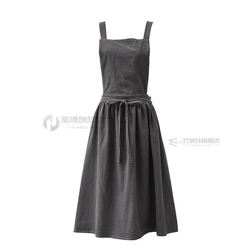 Nordic Simple Florist Apron Cotton Linen Gardening Coffee sh