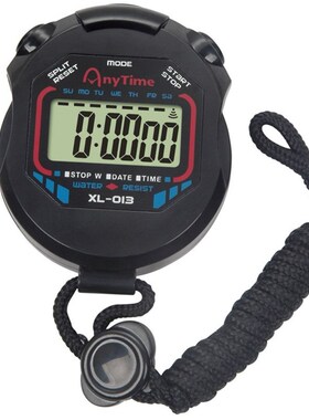 Digital Sports Running Counter Stopwatch Timer Waterproof Al