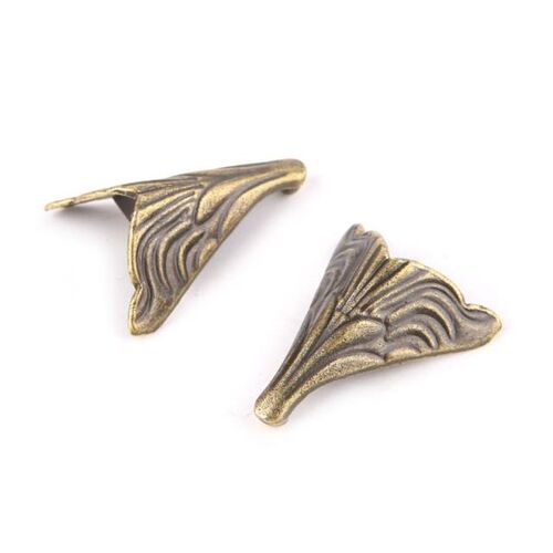 8Pcs/set 20x26mm Antique Furniture Corner Protector Wooden B