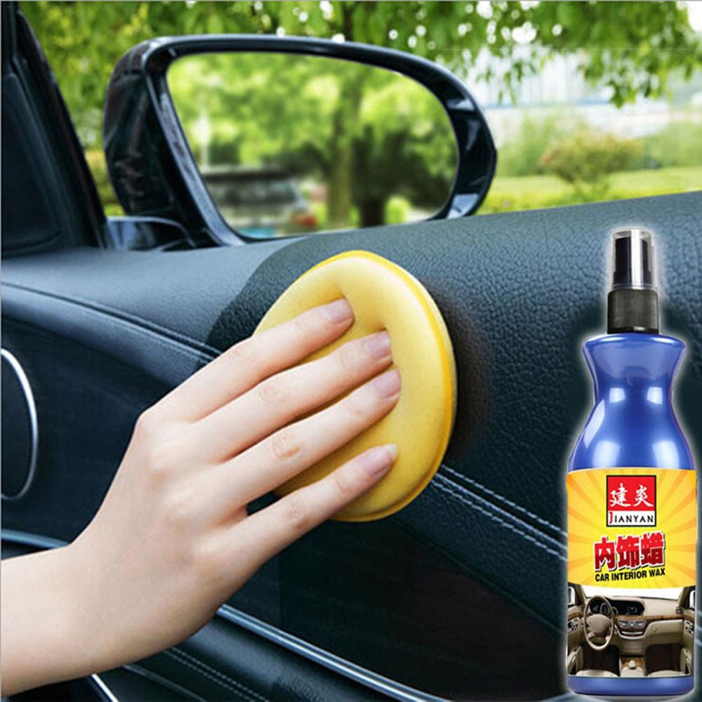 100ml Car Polish Wax Plastic Leather Retreading Agent Automo