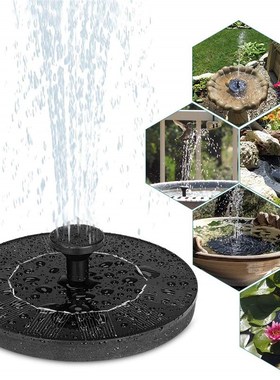 New Solar Power Water Fountain Pump Solar Fontein Bird Fount