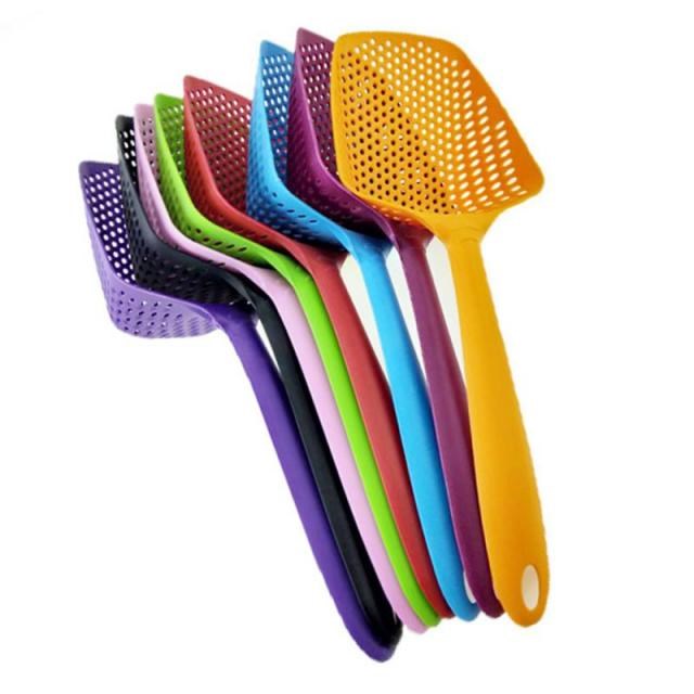 1PC Safe Nylon Colander Heat Resistant Anti-scald Skimmer Ve