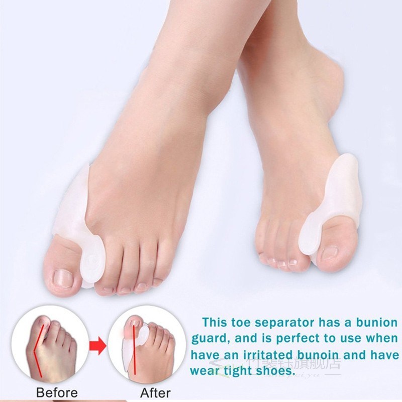 7Pcs/Set Bunion Corrector Gel Pad Stretch Nylon Hallux Valgu