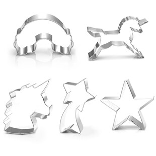 1Pcs nicorn Head Cookie Cutter Stainless Steel Fondant Cutte