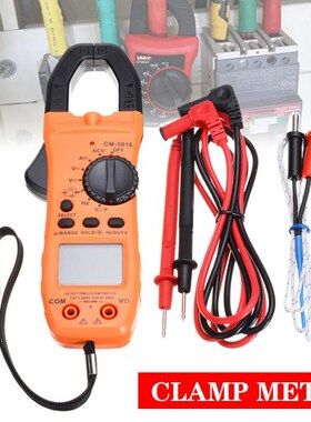 Mini Digital Clamp Meters AC/DC Current Voltage True TRMS Au