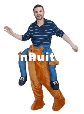 Halloween Costumes Funny Fancy Dress Bear Mascot Costume Pan