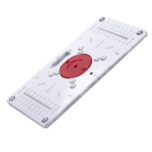 Aluminium Router Table Insert Plate Wood Router Trimmer Mode