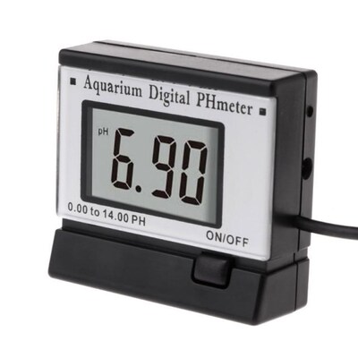 LCD Digital PH Meter Monitors 适用于 Hydroponics Aquarium Sw