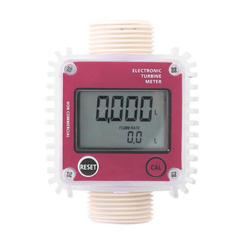 Turbine Digital Diesel Oil Fuel Flow Meter Gauge for Chemica