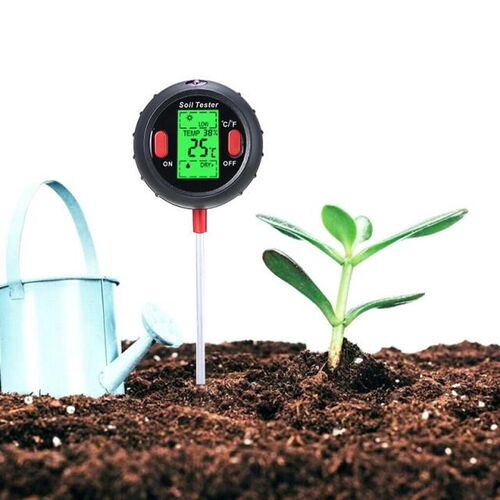 5 In 1 LCD Digital Soil Test Meter Household Potted Pot Soil
