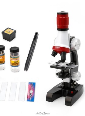 Design Microscope 100X 400X 1200X Illuminated Monocular Biol