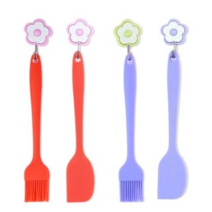 2PC/Set Silicone Cream Butter Mixer Cake Spatula Pastry Oil