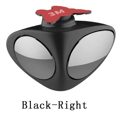 2 in 1 Car Blind Spot Mirror Wide Angle Mirror 360 Rotation