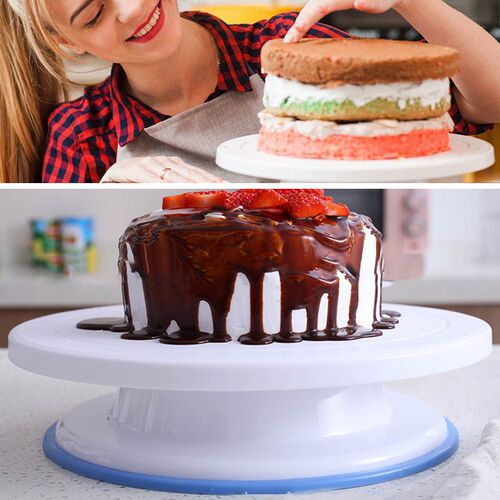 Manual Rotary Round Cake Rotary Turntable Set Baking Tool Sp
