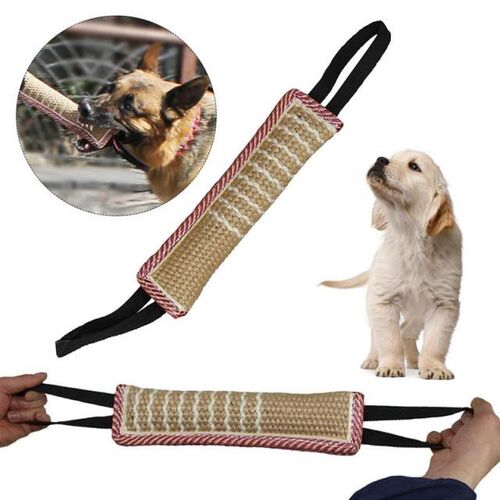 Pet Molar Toy Interactive Dog Training Bite Tug Pillow Sleev
