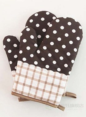 Cotton Oven Glove Heatproof Microwave Oven Mitten Kitchen Co
