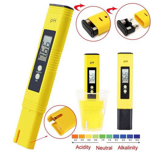 LCD Digital PH Meter EC Tester Pen Water Purity PPM Filter H