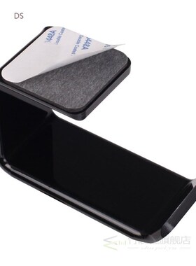 1PC Sticker Acrylic Headphone Bracket Hanger Under Desk Wall