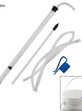 Auto siphon Racking Cane Beer Wine Bucket Carboy Bottle Fill