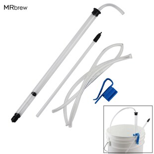 Auto siphon Racking Cane Beer Wine Bucket Carboy Bottle Fill
