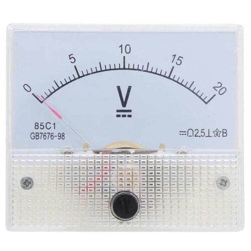 85C1 Pointer Voltmeter DC Voltage Meter Head Electrical Meas