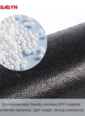 ROEGADYN EPP 3 Sizes Pilates Foam Roller Black Yoga Foam Rol