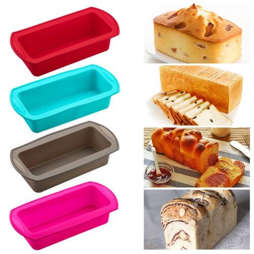 Rectangular Silicone Mold Baking Tools Candy Toast Mould Bre