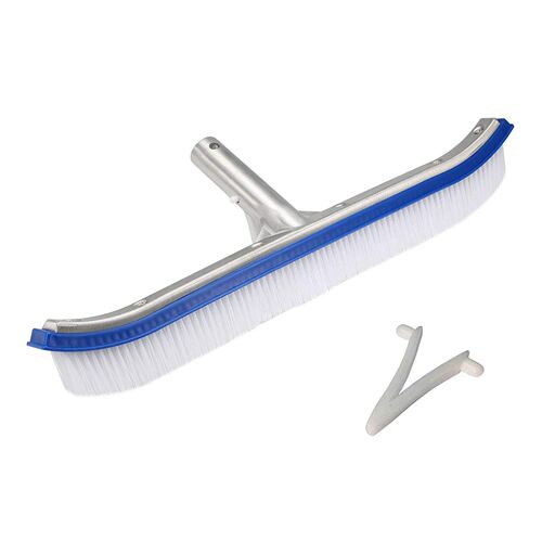 18 inch Swimming Pool Brush Aluminum Handle and Nylon Bristl