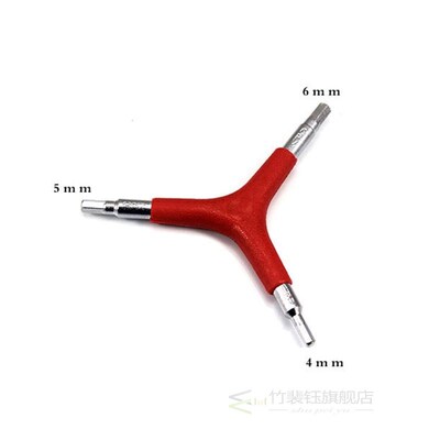 Y Shape Bike Allen Wrench Internal Hexagon Wrenches 4mm 5mm