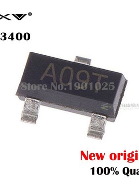 100PCS AO3400A SOT-23 AO3400 SOT23 A09T SOT MOS new and orig