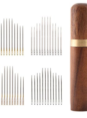 12Pcs/set Elderly Sewing Needles Side Direct Threading Needl