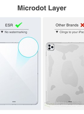 ESR Clear Case for iPad Pro 11''12.9 Inch 2020 Tough Flexibl