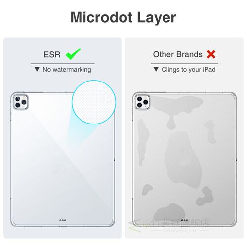 ESR Clear Case for iPad Pro 11''12.9 Inch 2020 Tough Flexibl