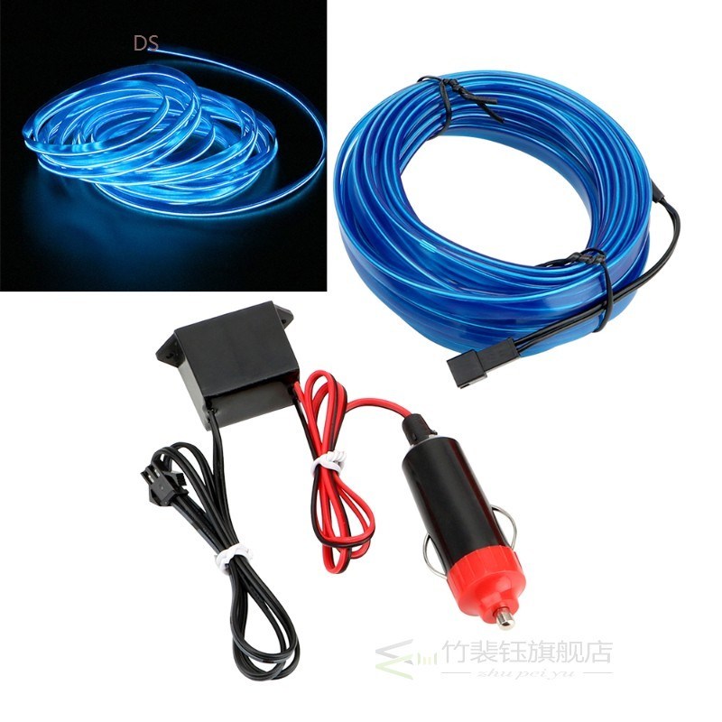 5m Car styling Car 12V LED Cold lights Light Strips Decorati