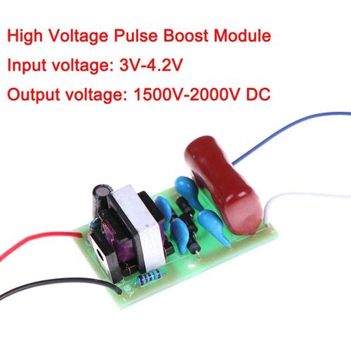 1PC DC-DC 3V-4.2V 3.7V Step-up To 1500V-2000V 1800V High Vol