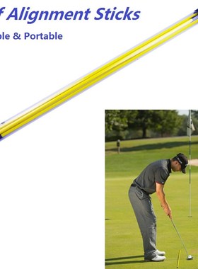 Golf Alignment Sticks Swing Plane Tour Training Aids Practic