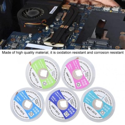 Welding wire Desoldering wire 5Pcs Soldering Wick Desolderin