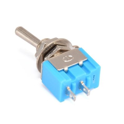 10pcs MTS-101 2 Pin SPST Switch ON-OFF 2 Positions 6A 250V A