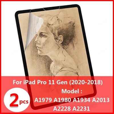 For iPad Pro 11 Paper Like Screen Protector iPad Air 4th Ge