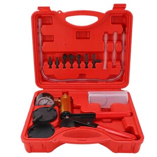 Vacuum Pump Kit Convenient Hand Held Brake Bleeder Tester Se