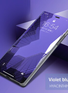 Smart Mirror Flip Case For xiaomi redmi note 8 pro phone cov