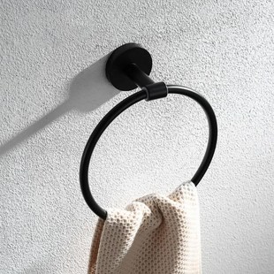 Bath Towel Holder Hand Towel Ring Hanging Towel Hanger Bathr