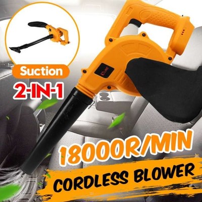Cordless Electric Air Blower & Suction Handheld Leaf Compute