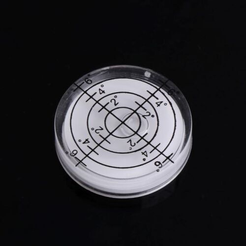1pcs 32*7MM White Green Color  seye Bubble level Round L
