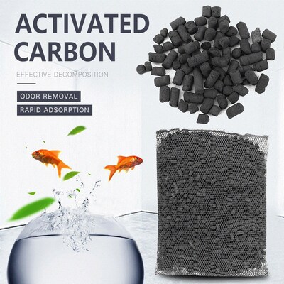 Aquarium Fish Tank Water Filter Media Charcoal Activated Car