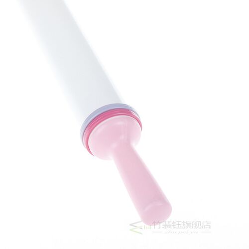 New White 36cm Non-stick Glide Fondant Rolling Pin Fondant C