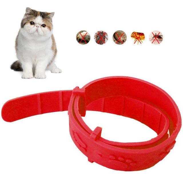 Pet Dog Cat Anti-mosquito Collar Adjustable Anti Flea Tick C