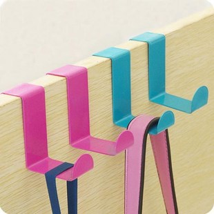 New Stainless Over Door Hook Kitchen Cabinet Clothes Hanger