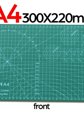 A1 A2 A3 A4 PVC Cutting Mat Board Durable Self-healing DIY S