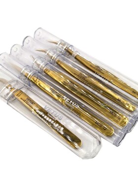 Pack of 5pcs Golden Vetus MCS Series Makeups Tweezers for Be